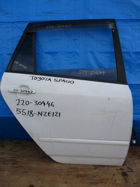 Used Toyota Spacio DOOR SHELL REAR RIGHT